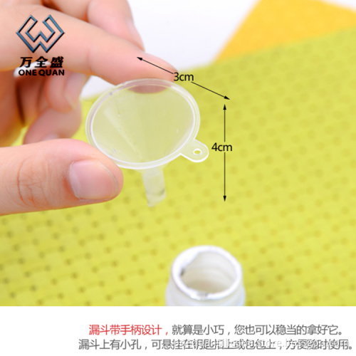 high quality custom color and logo pp plastic promotion funnel